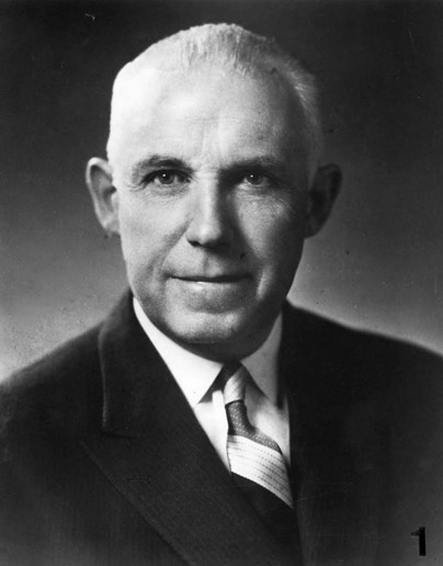 Hall of Famer CLARENCE CAMPBELL